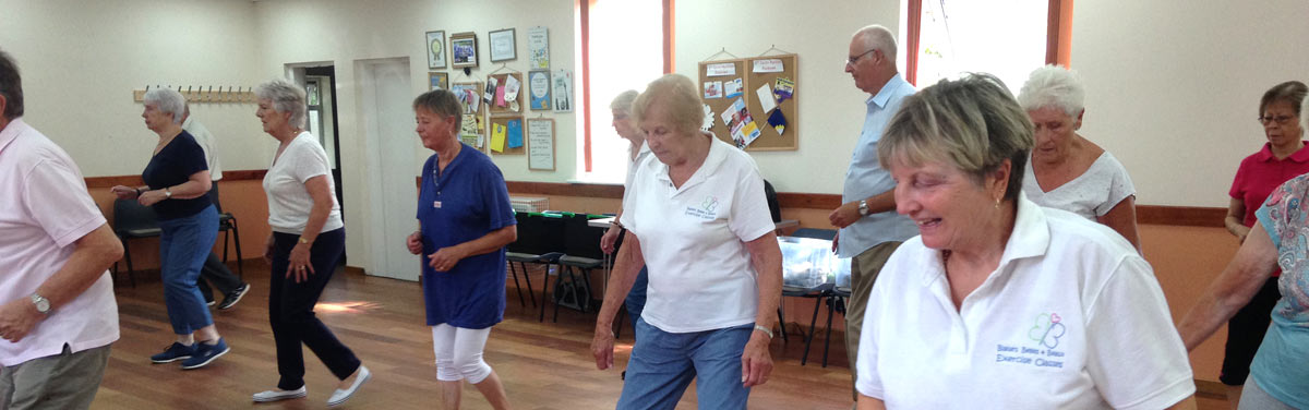 Over 60s exercise classes